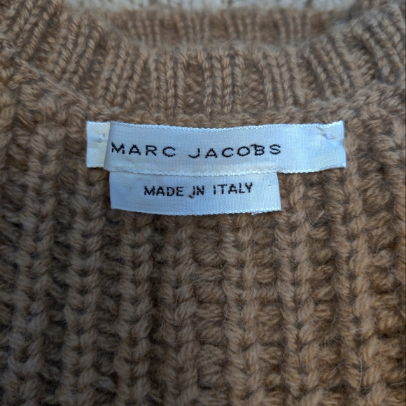 NEW Marc Jacobs Camel Fabric Sweater - Picture 6 of 7